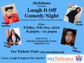 MySahana presents Laugh It Off - Comedy Night MySahana presents Laugh It Off - Comedy Night