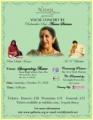 Concert by Padmasri Aruna Sairam