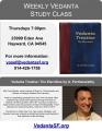 Vedanta Study Class Vedanta Study Class