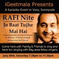 Rafi Nite - Jo Baat Tujhe Mai Hai Rafi Nite - Jo Baat Tujhe Mai Hai
